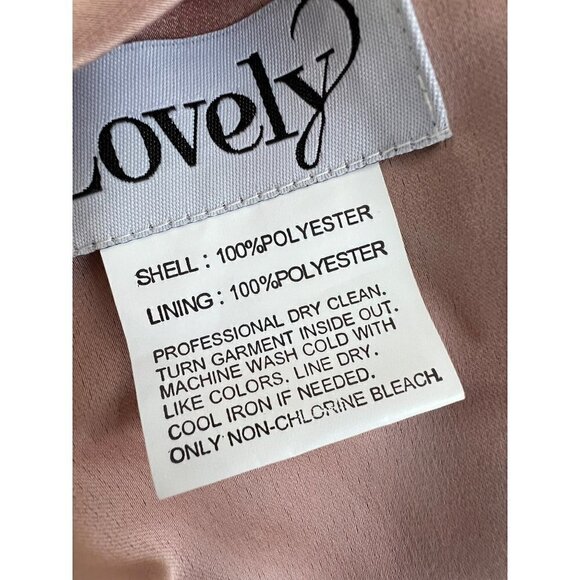 NWTD LOVELY Size S Imogen Twist Halter Charmeuse Trumpet Gown MSRP $231 - Picture 13 of 13